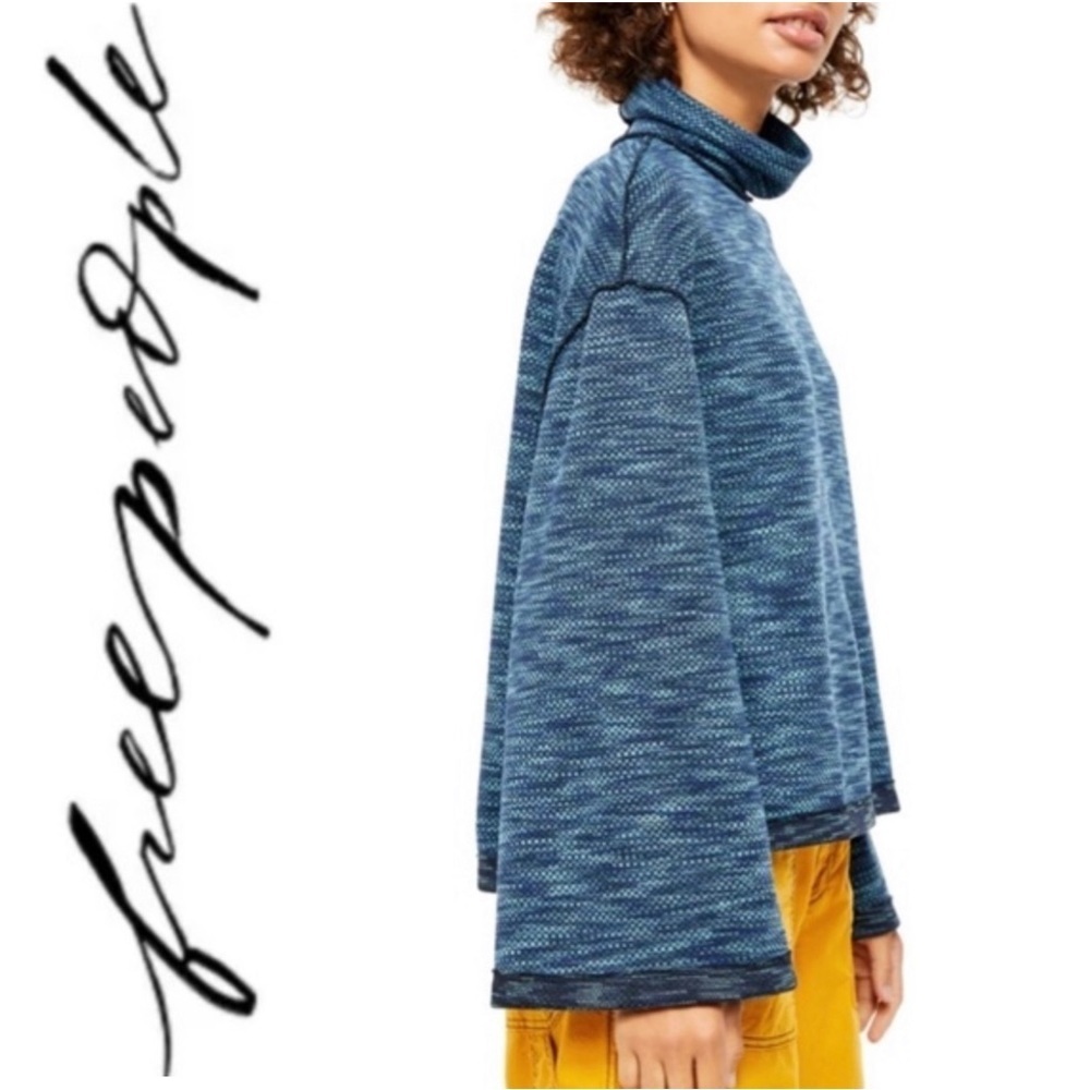 FREE PEOPLE Overboard Ocean Colored Sweater by We The Free 💫🫶🏻✨